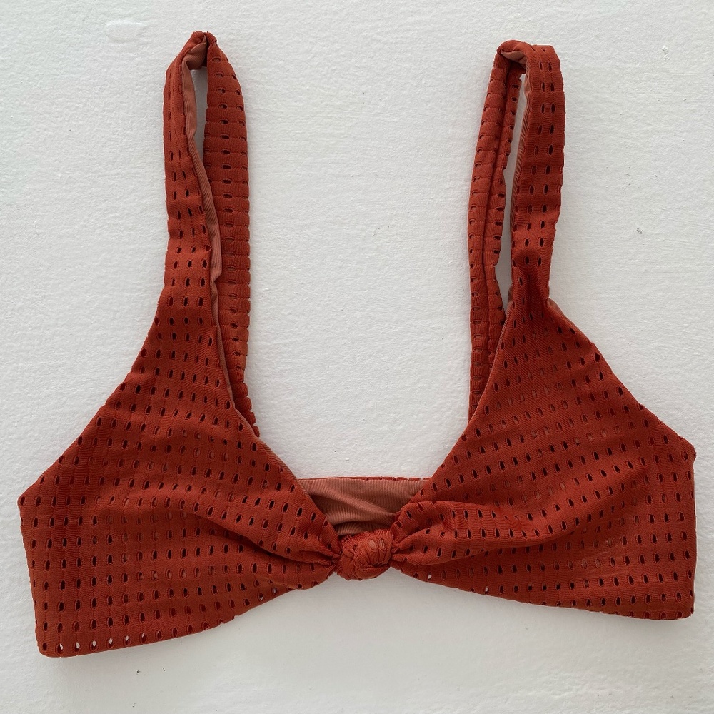 Acacia Swimwear Mesh Bikini Top